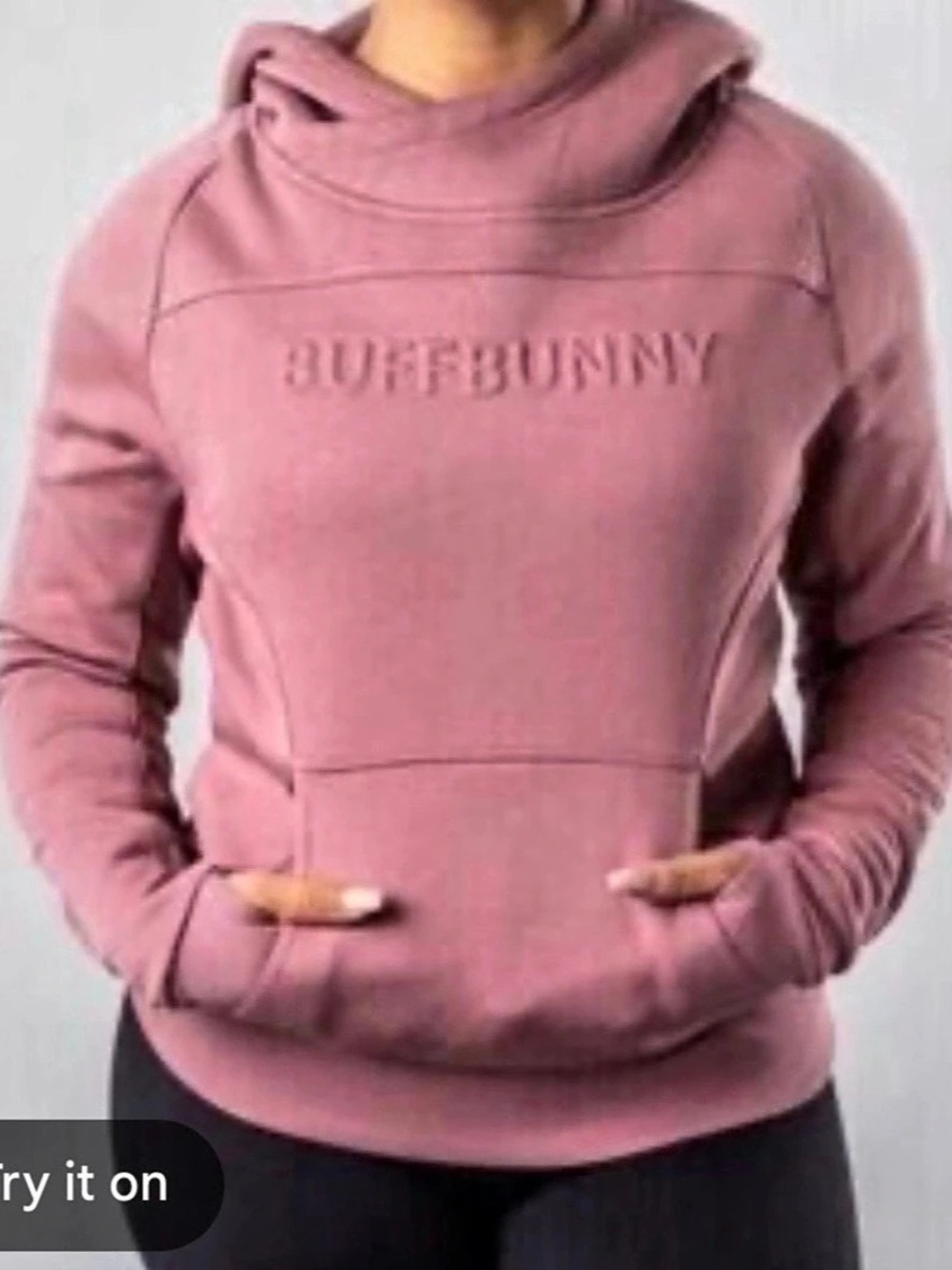 Buffbunny Women's Pink Hoodie Like New small
